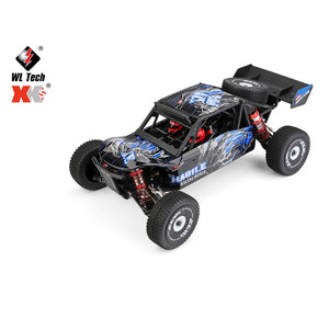 Wltoys 124018 RTR 1/12 2.4G 4WD 60km/h Châssis en métal Voiture radiocommandée Modèles de véhicules Jouets pour enfants