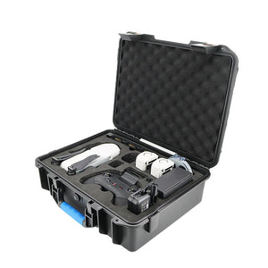 Étui de protection antidéflagrant, étanche et résistant aux chocs, à coque rigide et noire, pour la série EVO Lite d'Autel Robotics.